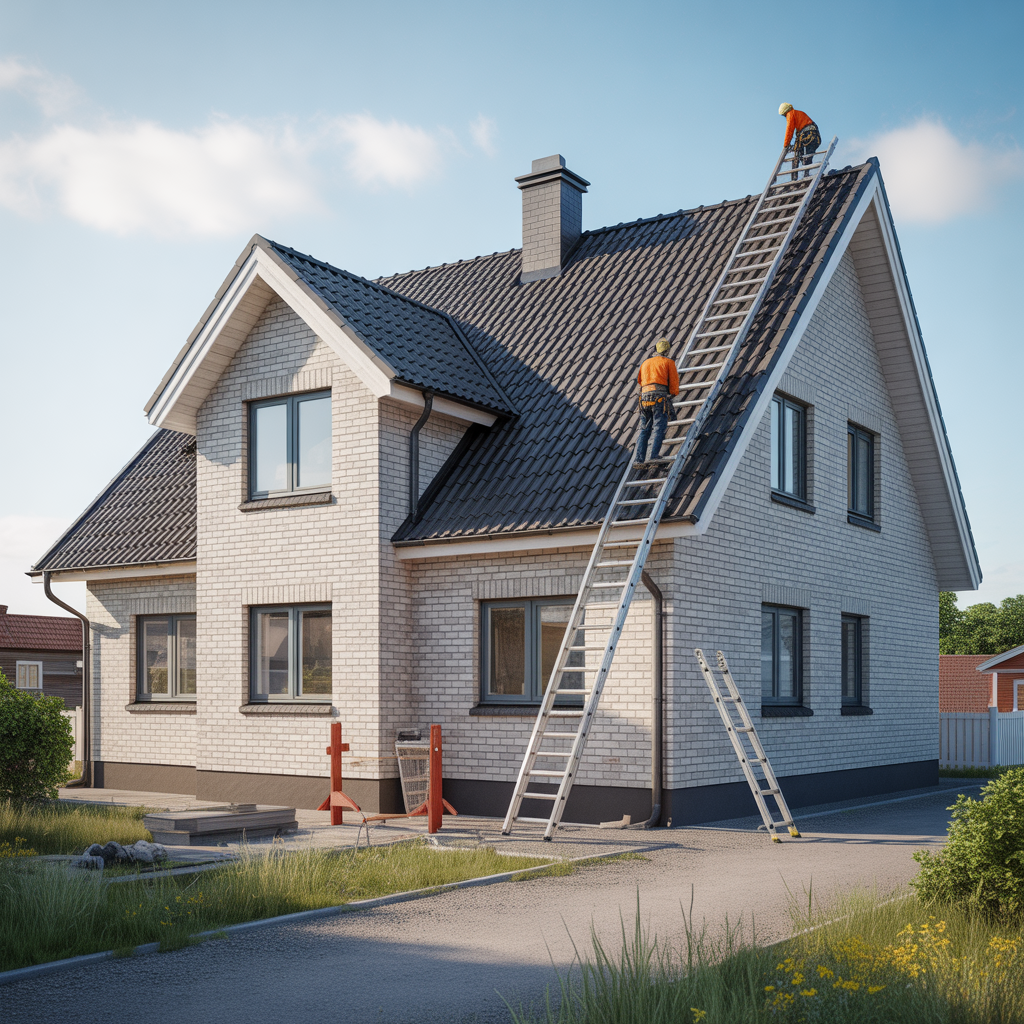 8.Safety first utrustning och rutiner for sakert takarbete