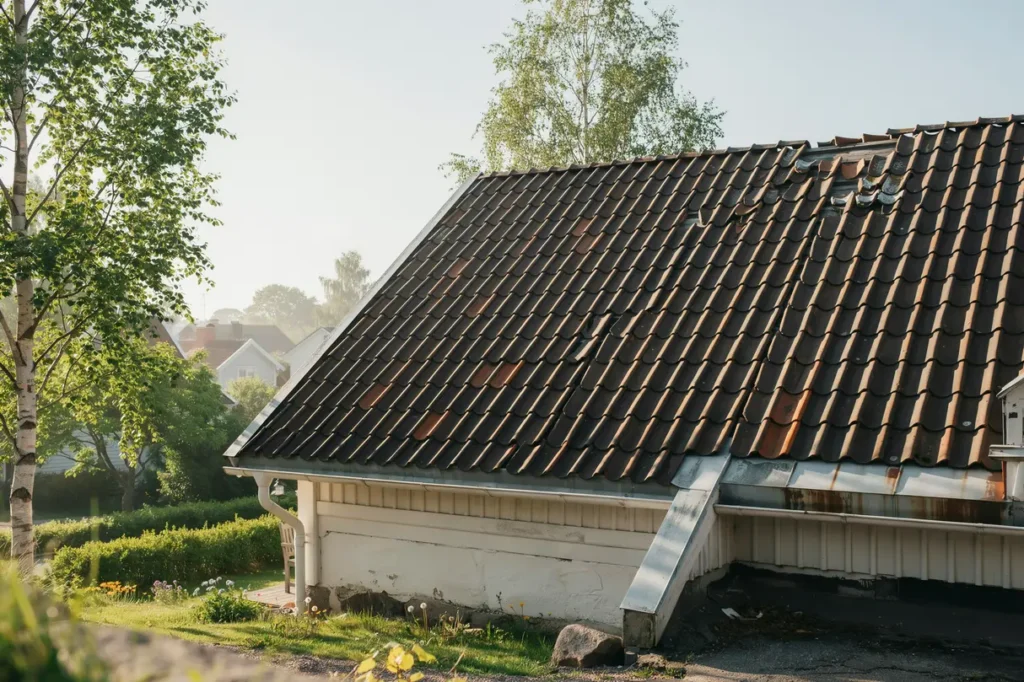 juli r r tt tid att se ver takets uv slitage s skyddar du huset under sommarens starkaste sol